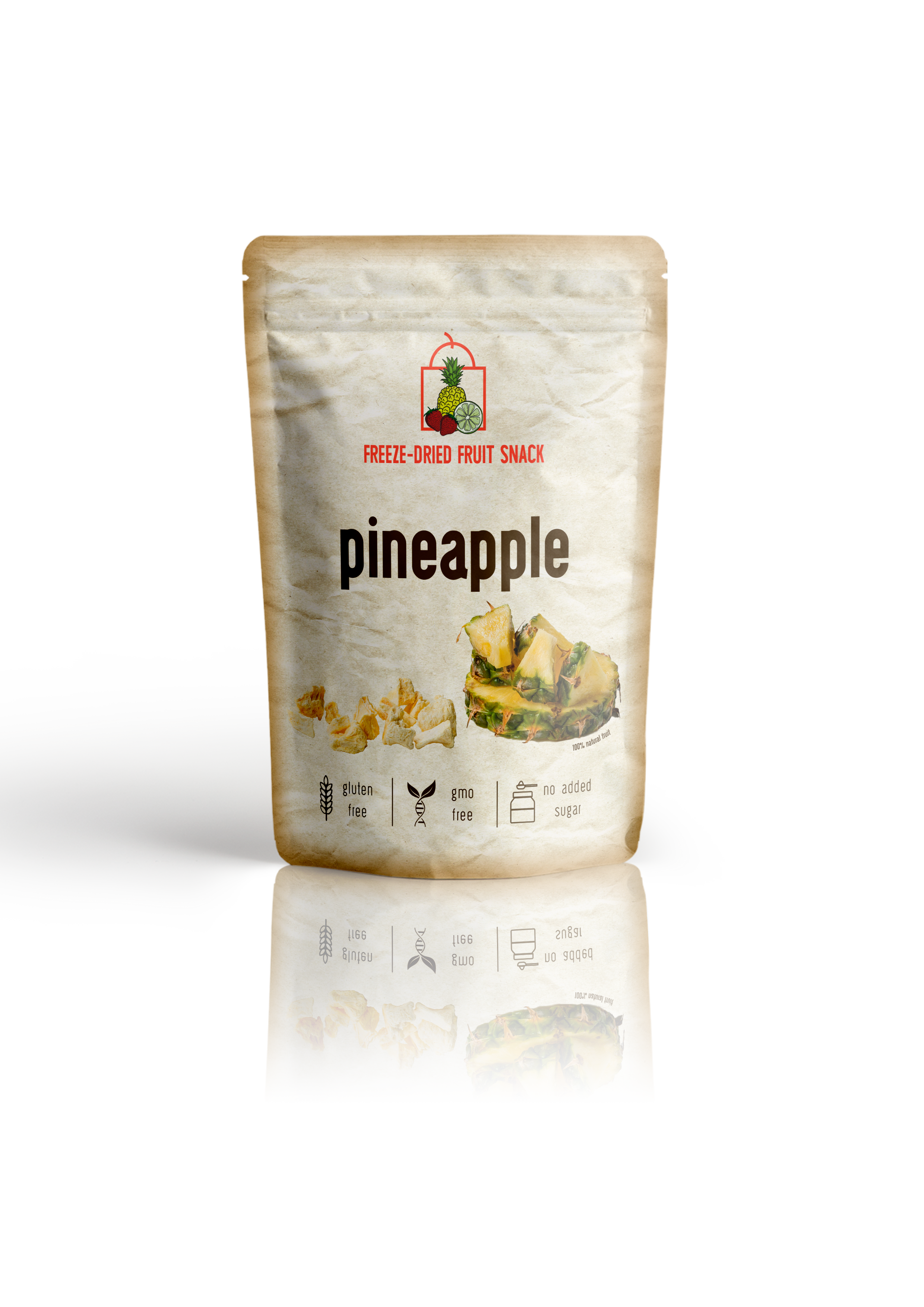 Freeze-Dried Pineapple - Healthy Fruit Snack – Freshly Preserved