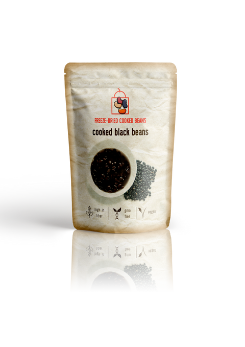 Freeze-Dried Cooked Black Beans
