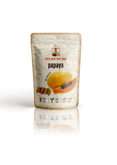 Freeze Dried Papaya Snack