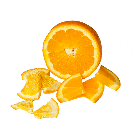 Freeze Dried Orange with Peel Snack Pouch