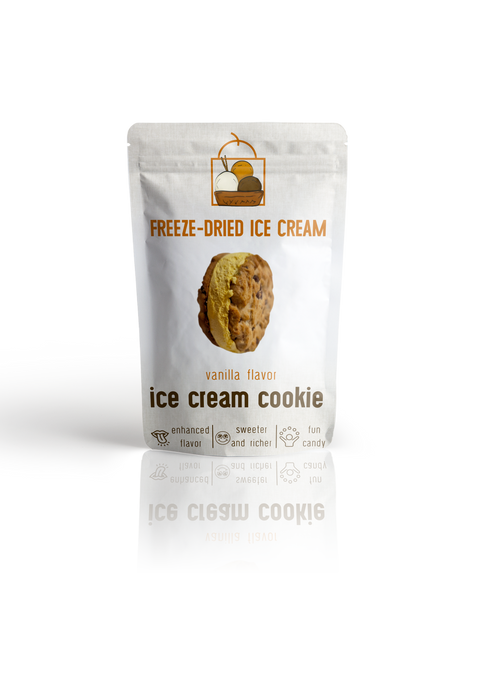 Freeze-Dried Ice Cream Cookie - Vanilla
