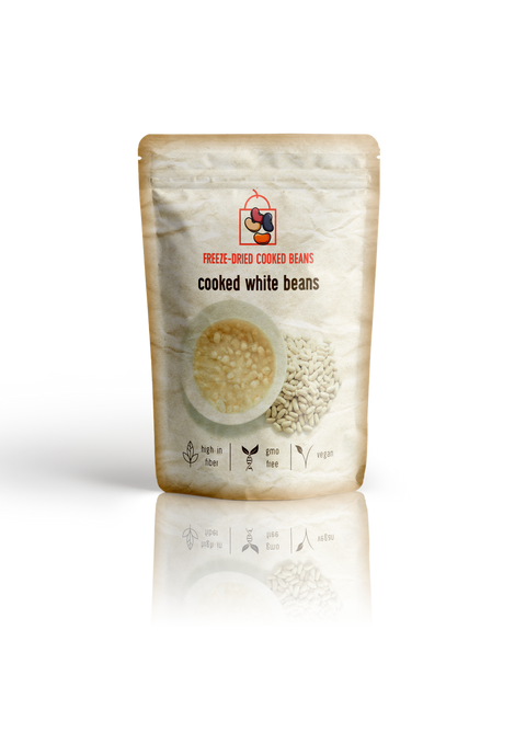 Freeze-Dried White Beans (Cooked)