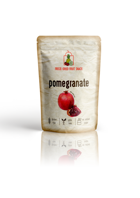 Freeze Dried Pomegranate Snack Pouch
