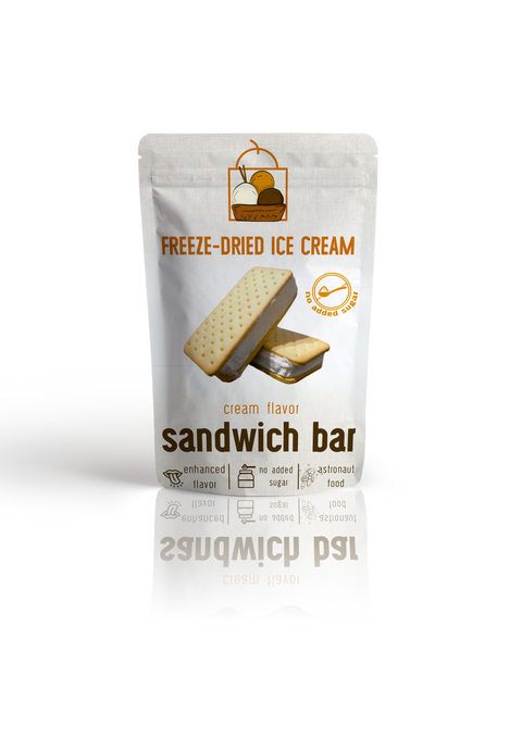 Freeze-Dried No Added Sugar Ice Cream Sandwich