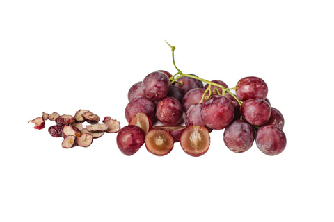 Sachet de collation aux raisins lyophilisés